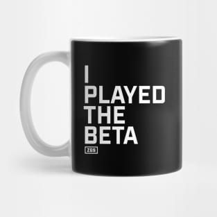 I Played the Beta Mug